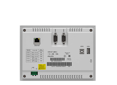 СПК107 программируемый контроллер со встроенным сенсорным экраном
