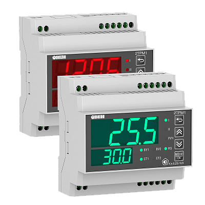 2ТРМ1-Д.У2 погодозависимый двухканальный регулятор с RS-485